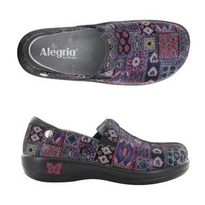 Alegria Keli Persian Rug slip on shoes 38